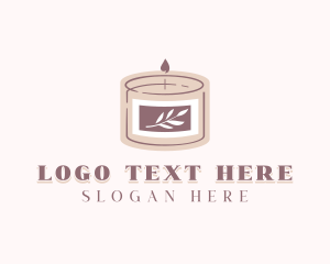 Candlelight - Scented Candle Souvenir logo design