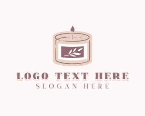 Scented Candle Souvenir Logo