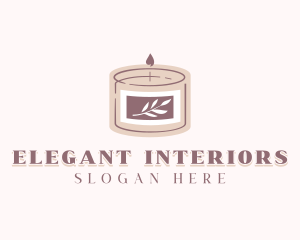 Scented Candle Souvenir logo design