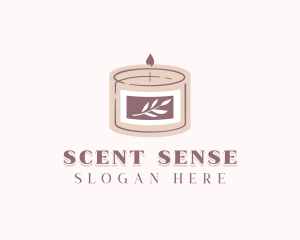 Scented Candle Souvenir logo design