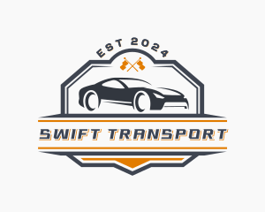 Car Sedan Automotive logo design