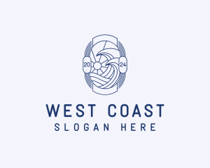 Wave Ocean Coast logo design