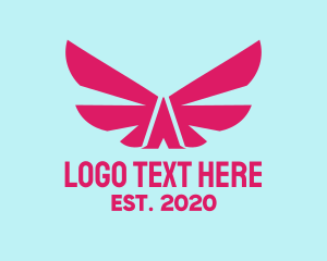 Twitch Streamer - Pink Gamer Letter A logo design