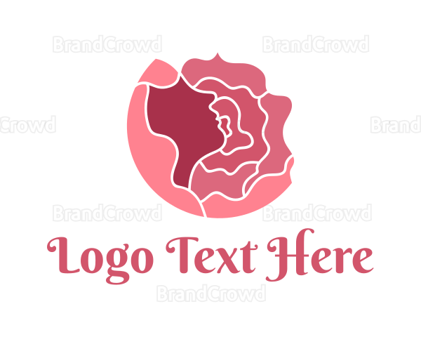 Rose Hair Petals Logo