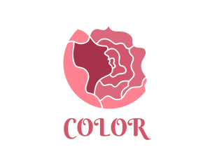 Rose Hair Petals Logo