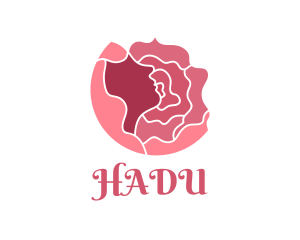 Spring - Rose Hair Petals logo design