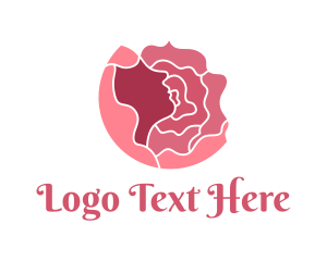 Hair Product - Rose Hair Petals logo design