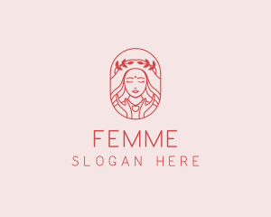 Woman Wellness Cosmetics  logo design