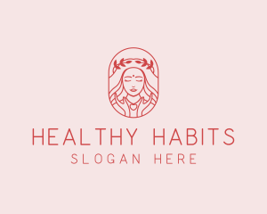 Woman Wellness Cosmetics  logo design