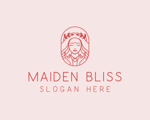 Maiden - Woman Wellness Cosmetics logo design