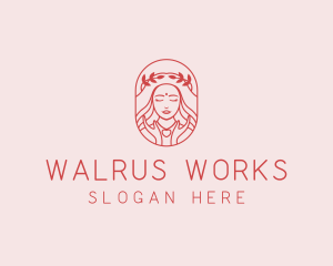 Woman Wellness Cosmetics  logo design