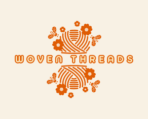 Crochet Yarn Bee logo design