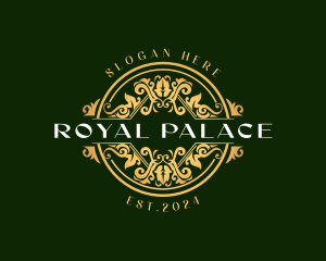 Royal Leaves Foliage logo design