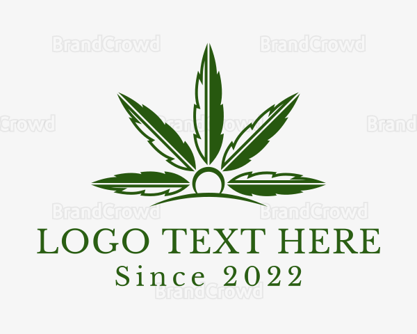 Natural Marijuana Plantation Logo