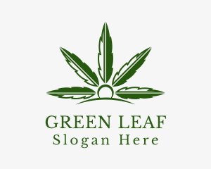 Natural Marijuana Plantation Logo