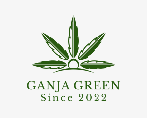 Natural Marijuana Plantation logo design