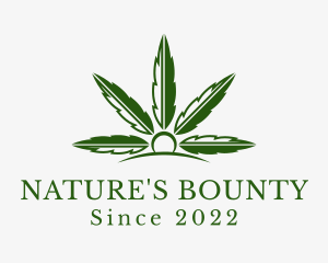 Natural Marijuana Plantation logo design