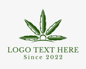Plantation - Natural Marijuana Plantation logo design