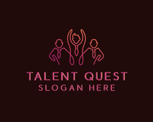 Hiring - Office Company Employment logo design