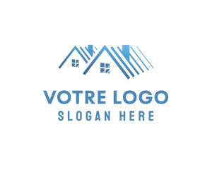 Blue House Real Estate Logo