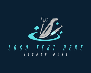 Hospital - Medical Surgery Scalpel logo design