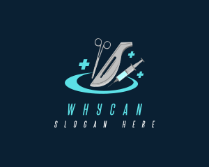 Medical Surgery Scalpel Logo