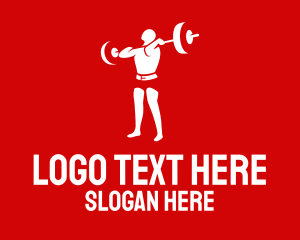 Weightlifter Body Training Logo