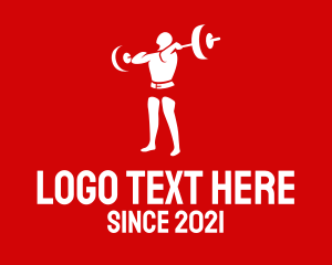 Weightlifter - Weightlifting Training logo design
