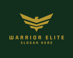 Military Eagle Armed Forces  logo design