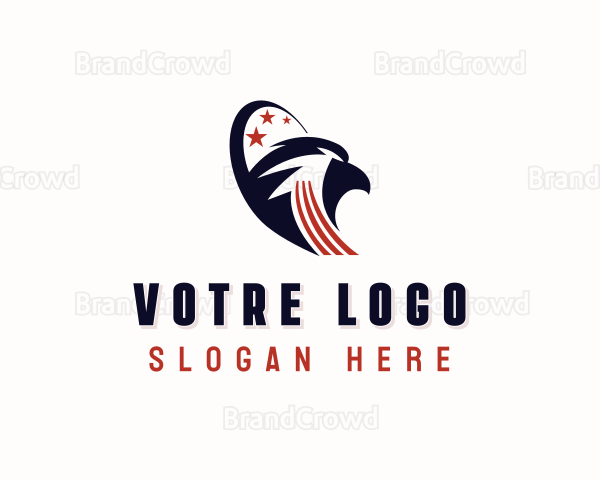 Eagle Patriot American Logo