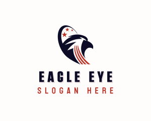 Eagle Patriot American logo design