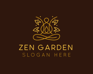 Zen Yoga Meditation logo design