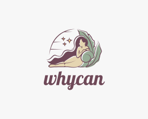 Mystical Nude Woman Logo