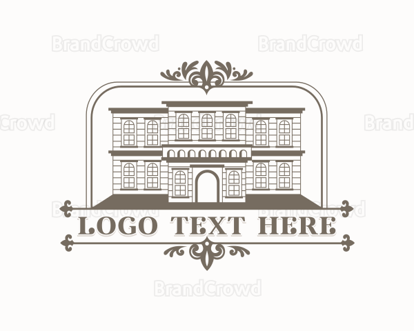 Hotel Real Estate Broker Logo