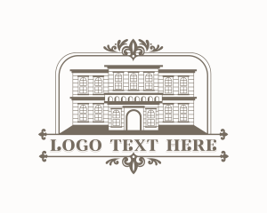 Residential - Hotel Real Estate Broker logo design