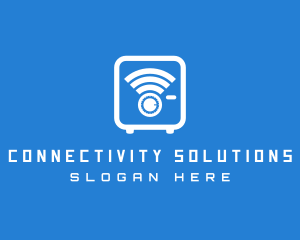 Wireless - Tech Security Network logo design