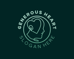 Head Heart Wellness logo design