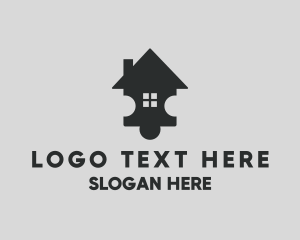 Broker - Puzzle House logo design