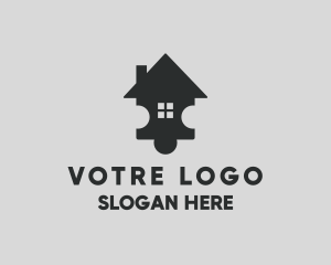 Puzzle House logo design