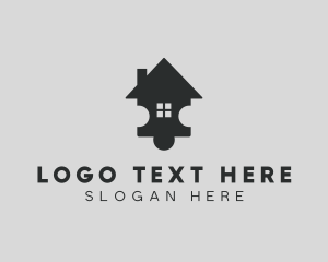 Residential - Puzzle House logo design