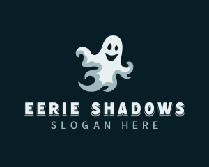 Spooky - Scary Spooky Ghost logo design