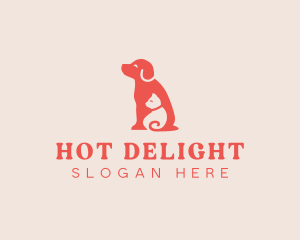 Pet Dog Cat logo design