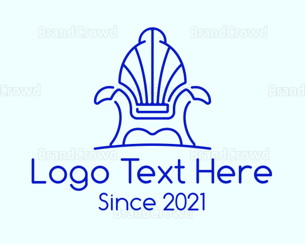 Seashell Armchair Furniture Logo