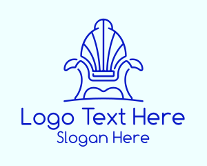 Seashell Armchair Furniture Logo