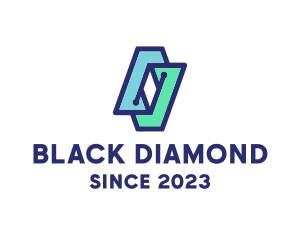 Tech Electric Diamond  logo design