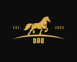 Horse Riding Equestrian Stable Logo