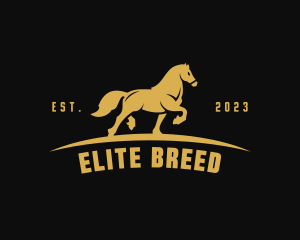 Horse Riding Equestrian Stable logo design