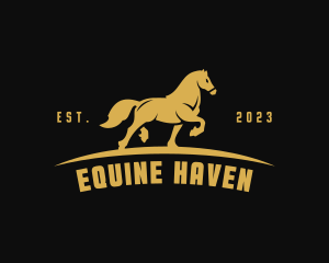 Stable - Horse Riding Equestrian Stable logo design