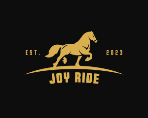 Horse Riding Equestrian Stable logo design