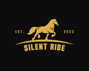 Horse Riding Equestrian Stable logo design
